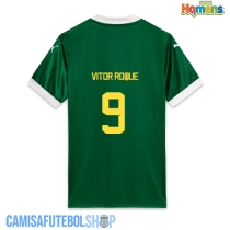 Camisa de time de futebol Palmeiras Vitor Roque #9 Replicas 1º Equipamento 2025-26 Manga Curta